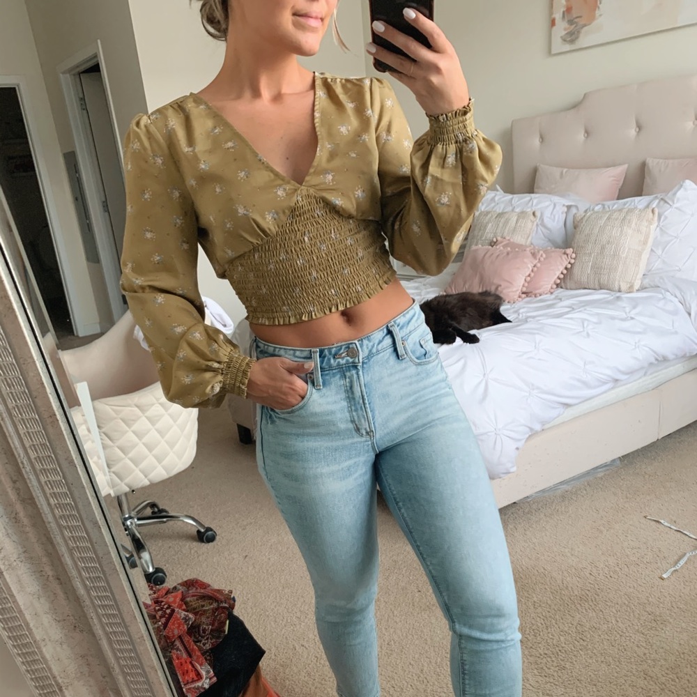 Urban Outfitters Floral Blouse